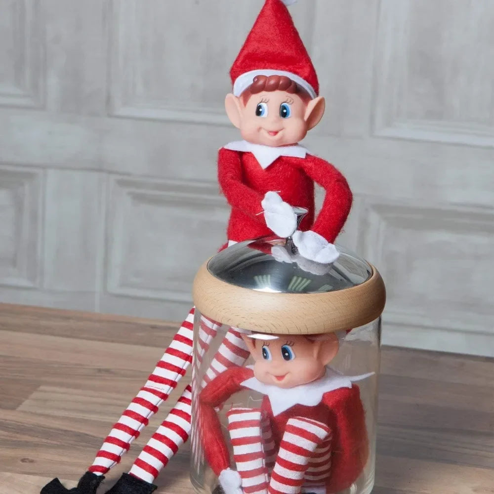 42cm Christmas Elf/Elves. Little Elf Shelf Sitters with Velcro hands.