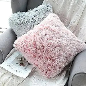 Luxury Faux Fur Pillow Cover - Super Soft.