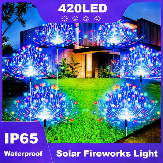 Solar Firework Garden Lights