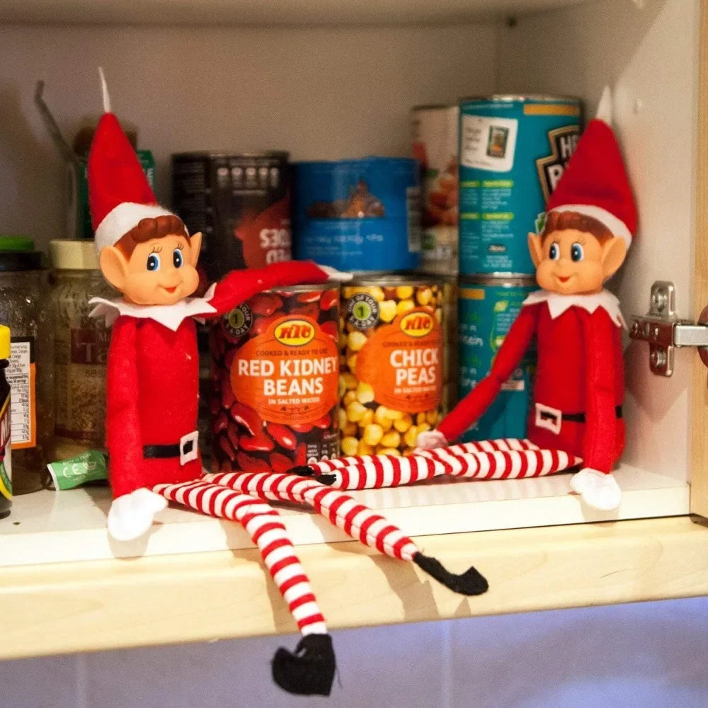 42cm Christmas Elf/Elves. Little Elf Shelf Sitters with Velcro hands.