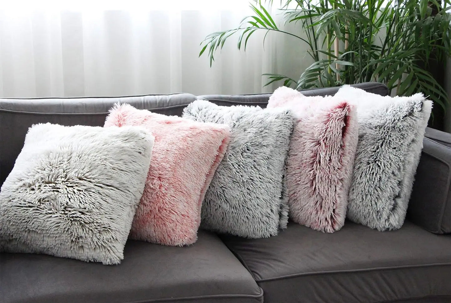 Luxury Faux Fur Pillow Cover - Super Soft.