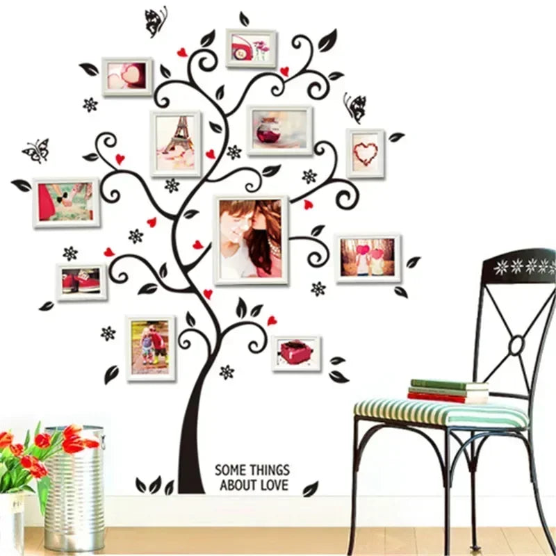 Family Photo Frame Tree Wall Sticker