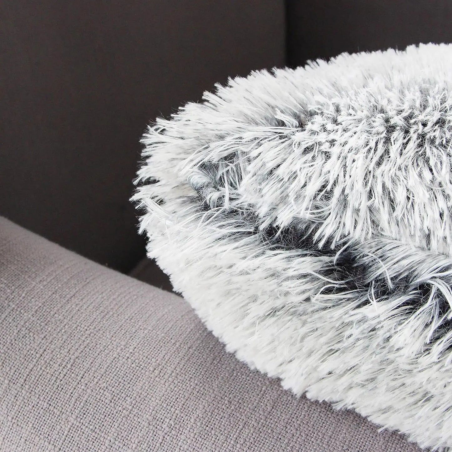 Luxury Faux Fur Pillow Cover - Super Soft.