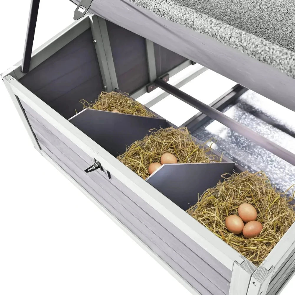 Moveable Luxury Chicken Coop